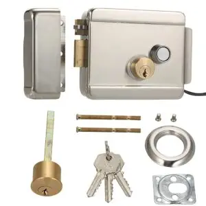 SecureBolt™ Electronic Rim Lock – Fail-Safe Electric Lock for Doors & Gates