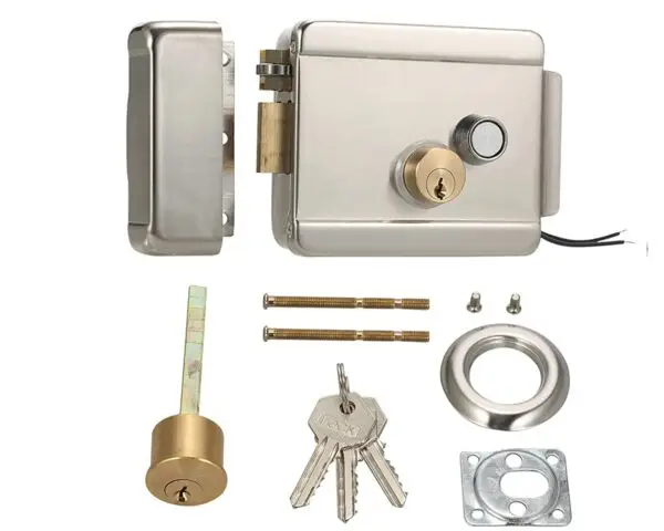 SecureBolt™ Electronic Rim Lock – Fail-Safe Electric Lock for Doors & Gates