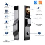 Graffiti Smart Lock with Facial Recognition & Video Intercom – Fully Automatic Anti-Theft Fingerprint Door Lock